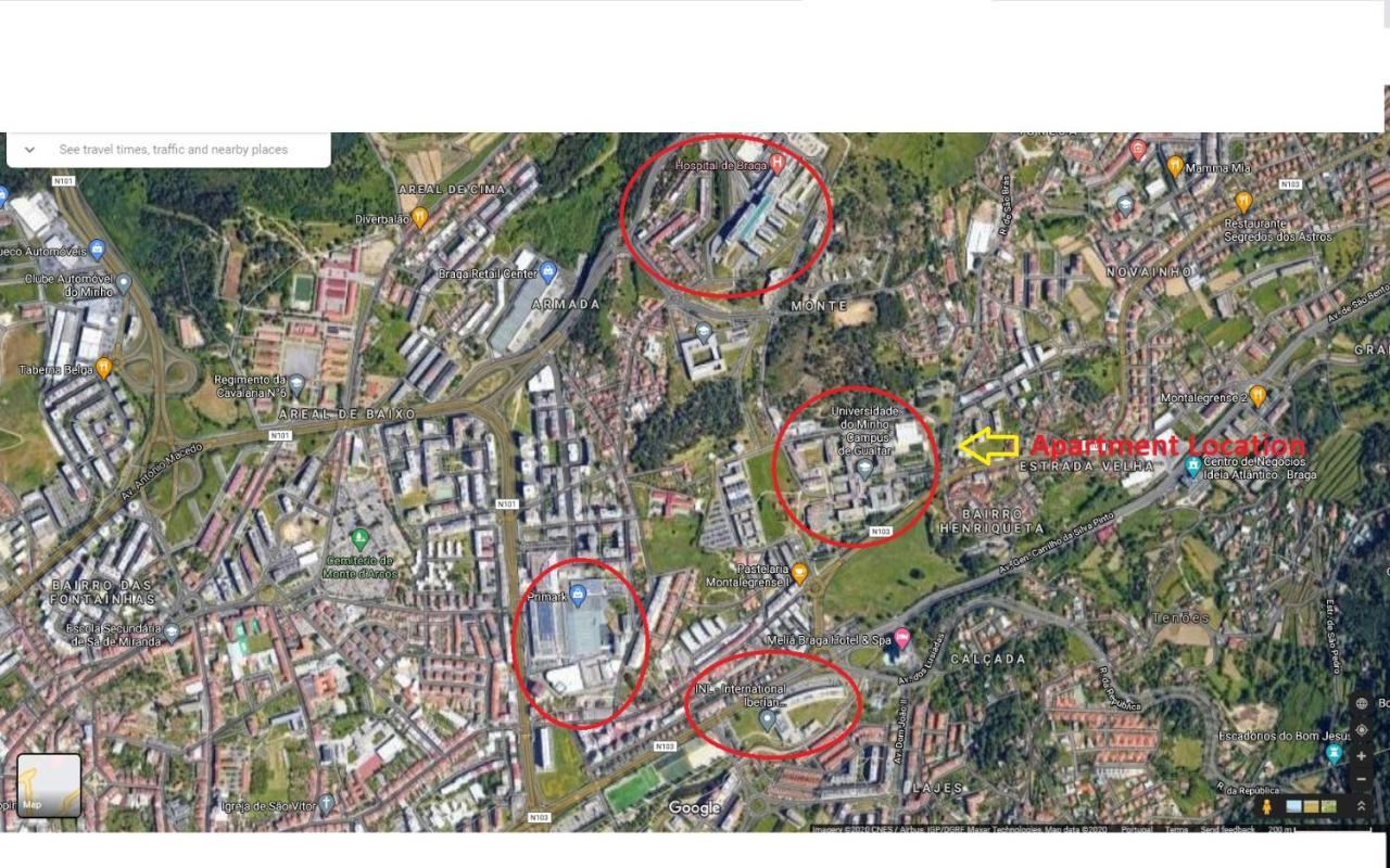 University Of Minho- Inl Campus Gualtar Apartment ブラガ エクステリア 写真